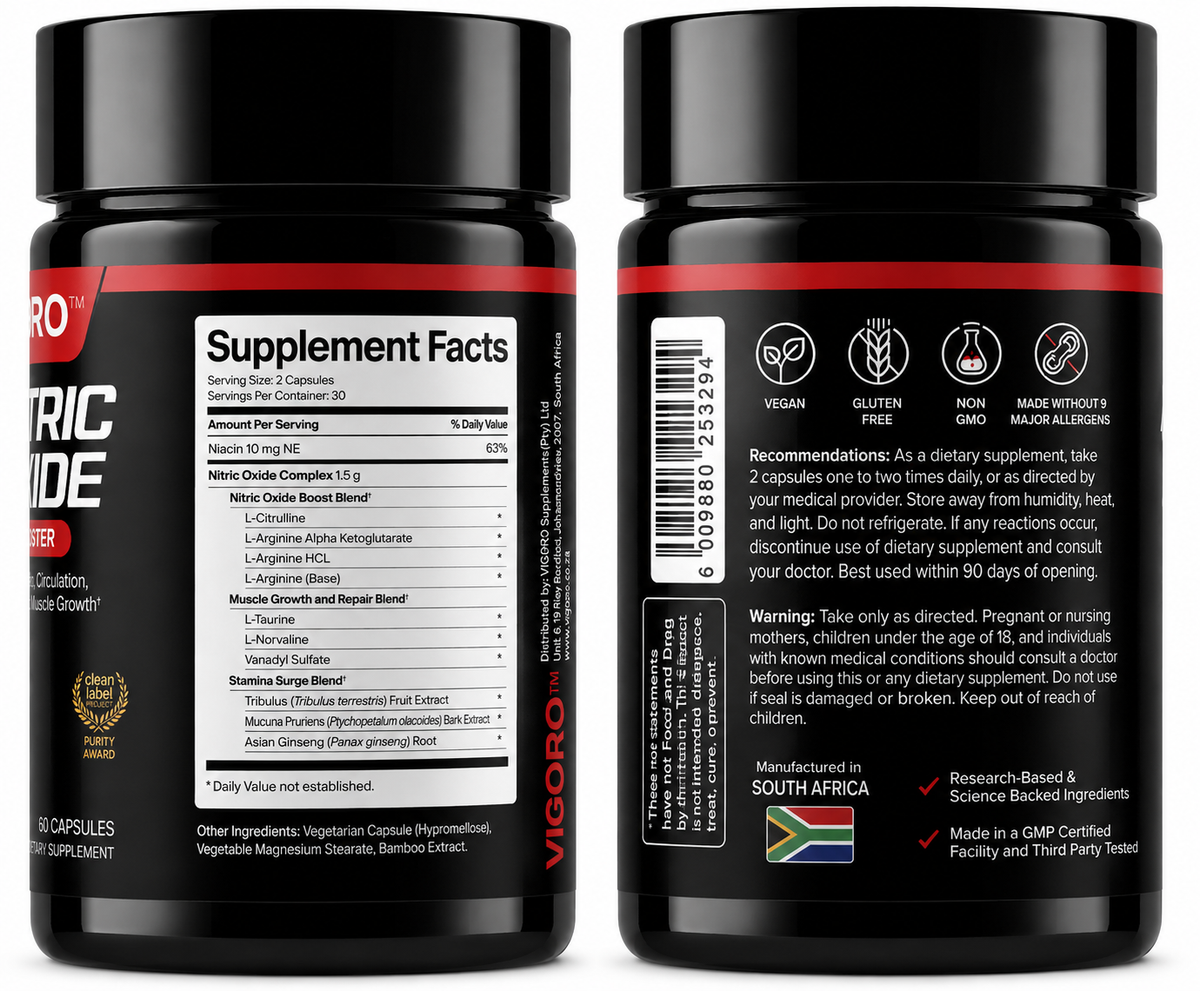 Vigoro™️Prostate Health + Nitric Oxide Booster