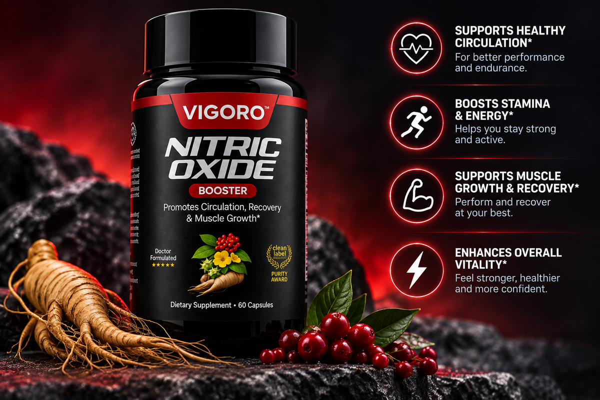 Vigoro™️Prostate Health + Nitric Oxide Booster